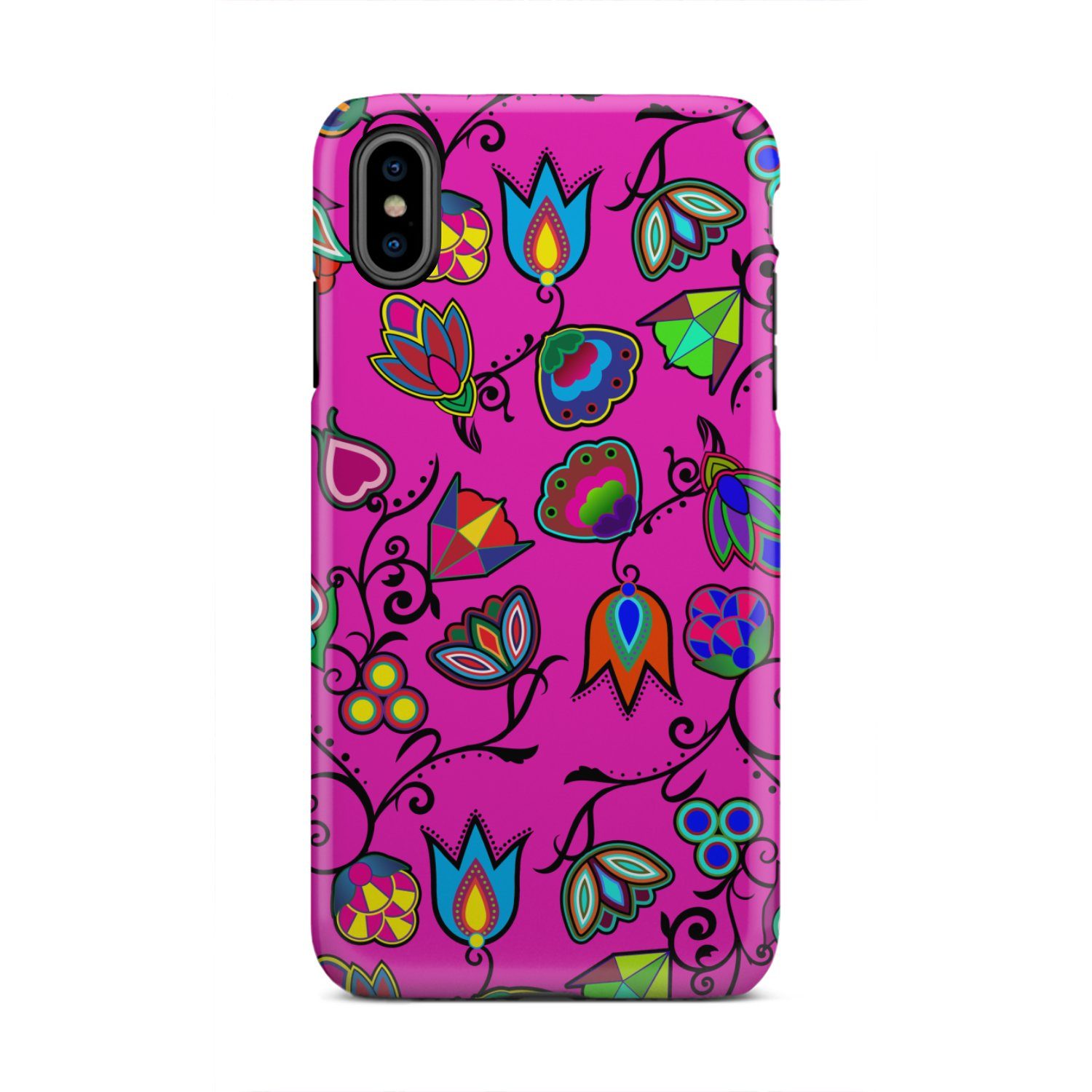 Indigenous Paisley Tough Case Tough Case wc-fulfillment iPhone Xs Max 