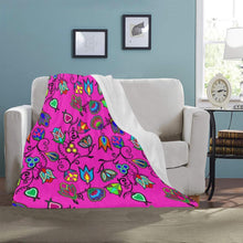 Load image into Gallery viewer, Indigenous Paisley Ultra-Soft Micro Fleece Blanket 40&quot;x50&quot; Ultra-Soft Blanket 40&#39;&#39;x50&#39;&#39; e-joyer 
