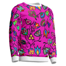 Load image into Gallery viewer, Indigenous Paisley Unisex Crewneck Long Sleeve Top 49 Dzine 
