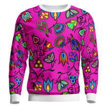 Load image into Gallery viewer, Indigenous Paisley Unisex Crewneck Long Sleeve Top 49 Dzine 
