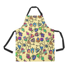 Load image into Gallery viewer, Indigenous Paisley Vanilla All Over Print Apron All Over Print Apron e-joyer 
