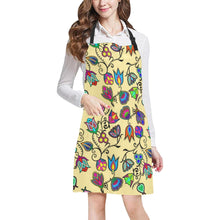 Load image into Gallery viewer, Indigenous Paisley Vanilla All Over Print Apron All Over Print Apron e-joyer 
