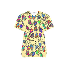 Load image into Gallery viewer, Indigenous Paisley Vanilla All Over Print Scrub Top Scrub Top e-joyer 
