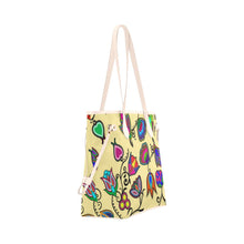 Load image into Gallery viewer, Indigenous Paisley - Vanilla Clover Canvas Tote Bag (Model 1661) Clover Canvas Tote Bag (1661) e-joyer 
