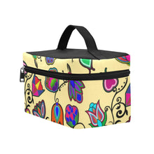 Load image into Gallery viewer, Indigenous Paisley Vanilla Cosmetic Bag/Large (Model 1658) Cosmetic Bag e-joyer 
