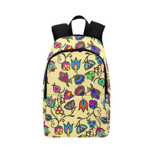 Load image into Gallery viewer, Indigenous Paisley Vanilla Fabric Backpack for Adult (Model 1659) Casual Backpack for Adult (1659) e-joyer 
