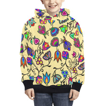 Load image into Gallery viewer, Indigenous Paisley Vanilla Kids&#39; All Over Print Hoodie (Model H38) Kids&#39; AOP Hoodie (H38) e-joyer 
