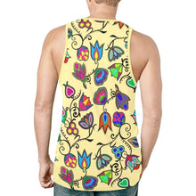 Load image into Gallery viewer, Indigenous Paisley Vanilla New All Over Print Tank Top for Men (Model T46) New All Over Print Tank Top for Men (T46) e-joyer 
