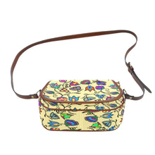 Load image into Gallery viewer, Indigenous Paisley - Vanilla Saddle Bag/Large (Model 1649) Saddle Bag/Large e-joyer 
