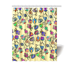 Load image into Gallery viewer, Indigenous Paisley - Vanilla Shower Curtain 60&quot;x72&quot; Shower Curtain 60&quot;x72&quot; e-joyer 
