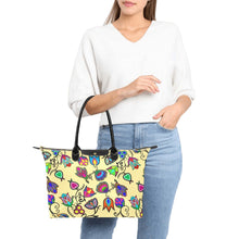 Load image into Gallery viewer, Indigenous Paisley Vanilla Single-Shoulder Lady Handbag (Model 1714) bag e-joyer 
