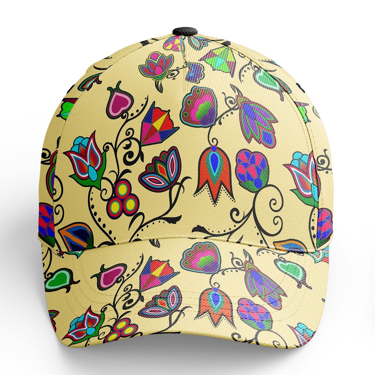 Indigenous Paisley Vanilla Snapback Hat hat Herman 