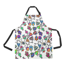 Load image into Gallery viewer, Indigenous Paisley White All Over Print Apron All Over Print Apron e-joyer 
