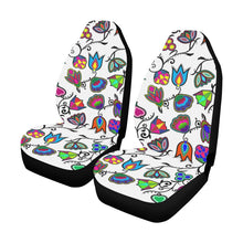 Load image into Gallery viewer, Indigenous Paisley - White Car Seat Covers (Set of 2) Car Seat Covers e-joyer 
