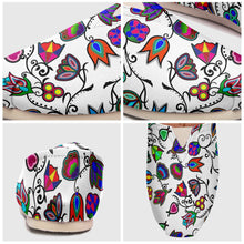 Load image into Gallery viewer, Indigenous Paisley White Casual Unisex Slip On Shoe Herman 
