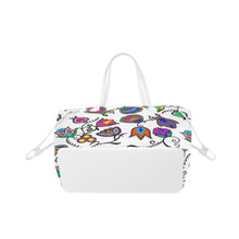 Load image into Gallery viewer, Indigenous Paisley - White Clover Canvas Tote Bag (Model 1661) Clover Canvas Tote Bag (1661) e-joyer 
