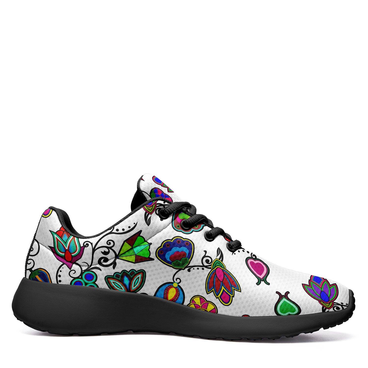 Indigenous Paisley White Ikkaayi Sport Sneakers 49 Dzine 