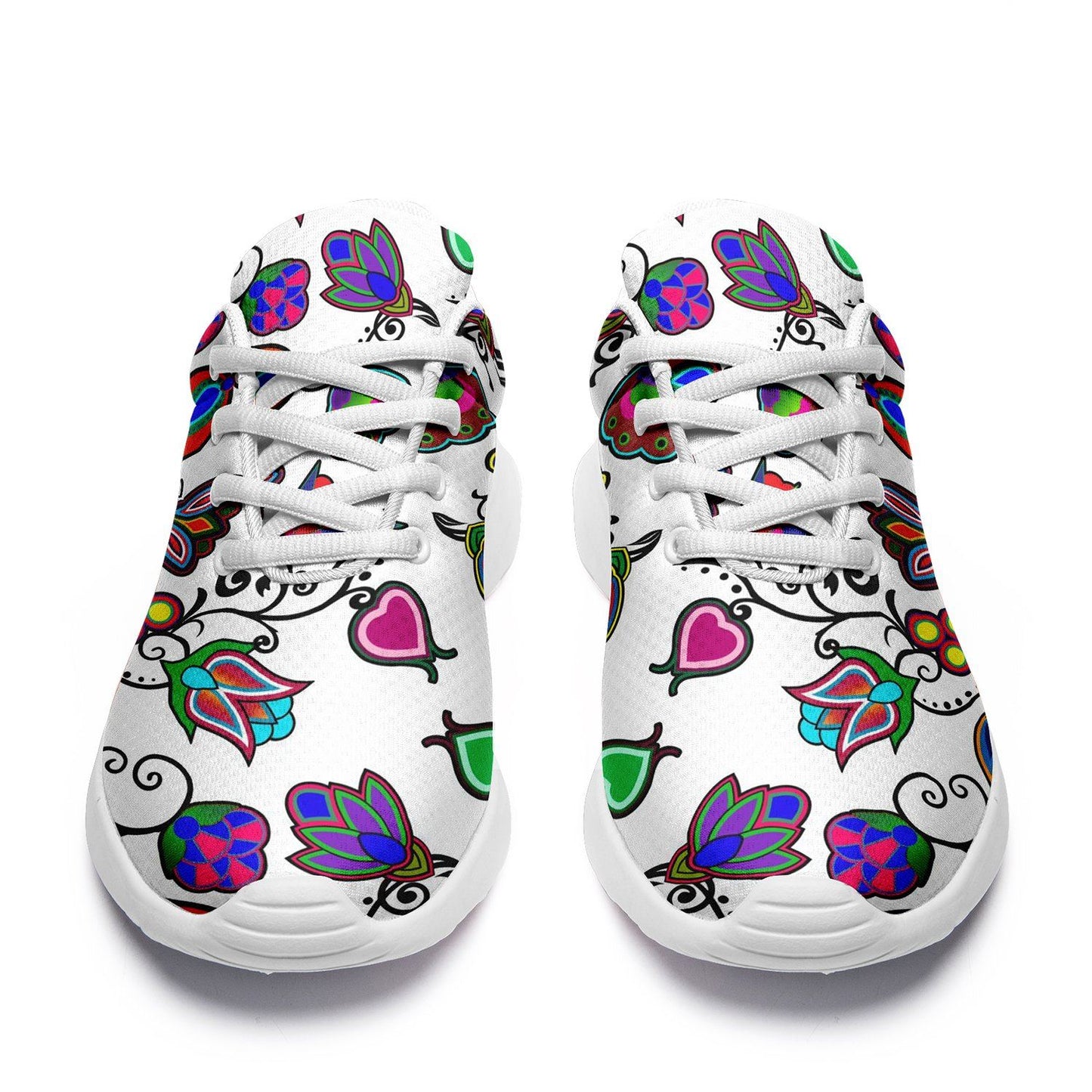 Indigenous Paisley White Ikkaayi Sport Sneakers 49 Dzine 