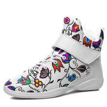 Load image into Gallery viewer, Indigenous Paisley White Ipottaa Basketball / Sport High Top Shoes 49 Dzine 
