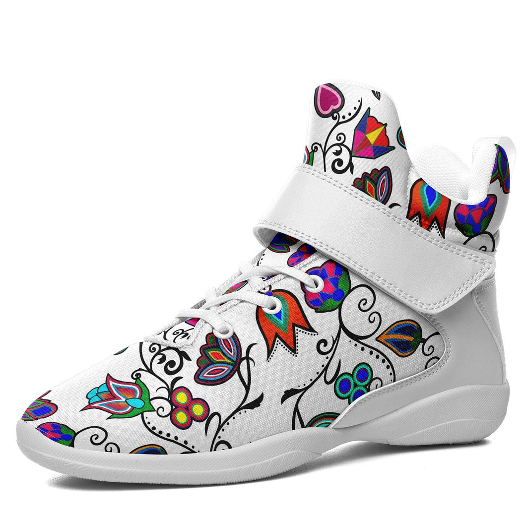 Indigenous Paisley White Ipottaa Basketball / Sport High Top Shoes 49 Dzine 