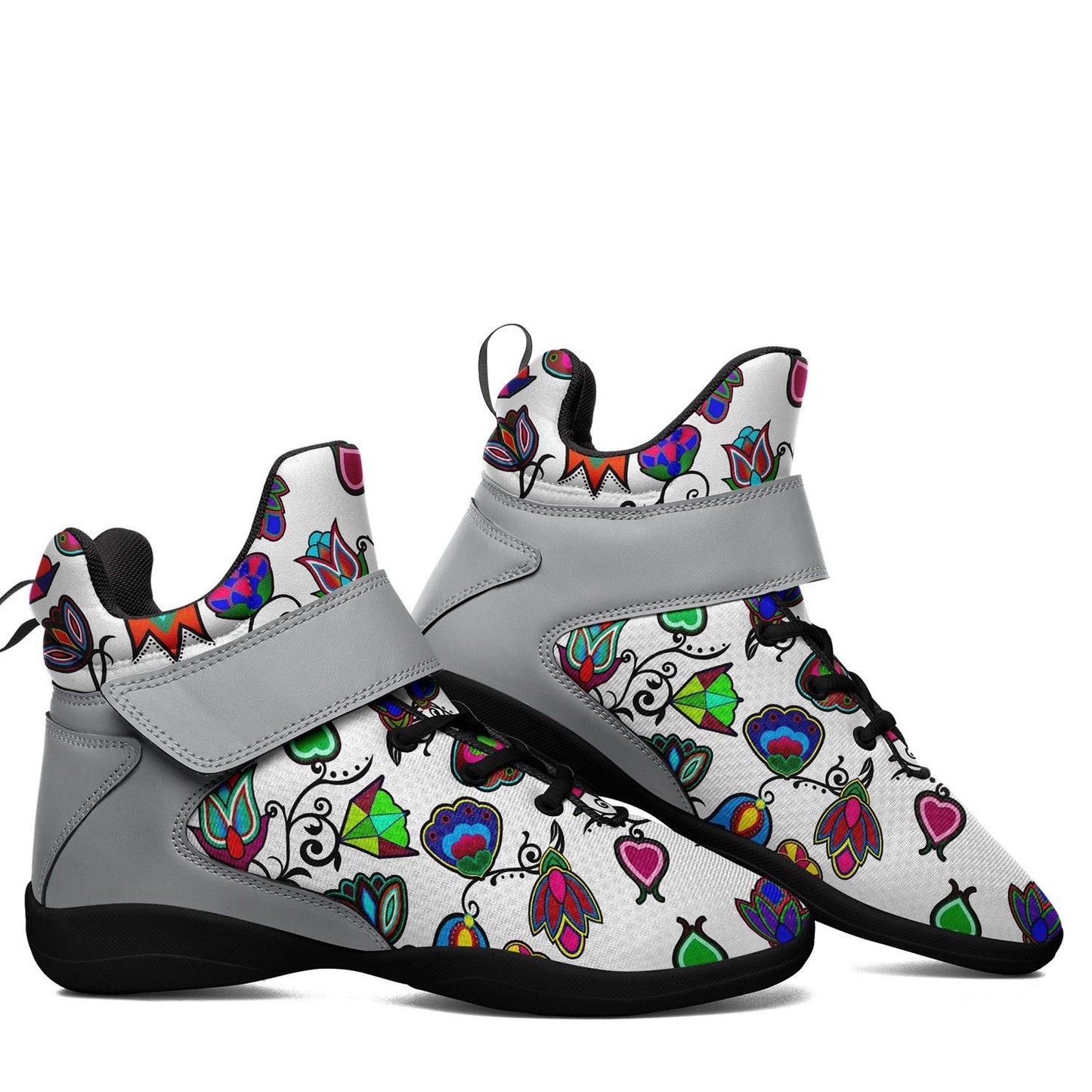 Indigenous Paisley White Ipottaa Basketball / Sport High Top Shoes 49 Dzine 