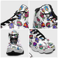 Load image into Gallery viewer, Indigenous Paisley - White Isstsokini Athletic Shoes Herman 
