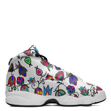 Load image into Gallery viewer, Indigenous Paisley - White Isstsokini Athletic Shoes Herman 
