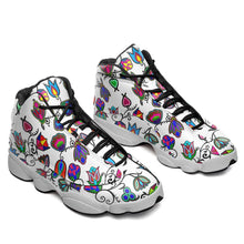 Load image into Gallery viewer, Indigenous Paisley - White Isstsokini Athletic Shoes Herman 
