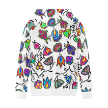 Load image into Gallery viewer, Indigenous Paisley White Kids&#39; All Over Print Hoodie (Model H38) Kids&#39; AOP Hoodie (H38) e-joyer 
