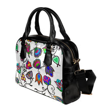 Load image into Gallery viewer, Indigenous Paisley - White Shoulder Handbag (Model 1634) Shoulder Handbags (1634) e-joyer 
