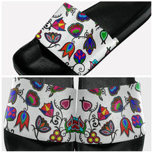 Load image into Gallery viewer, Indigenous Paisley White Slide Sandals 49 Dzine 
