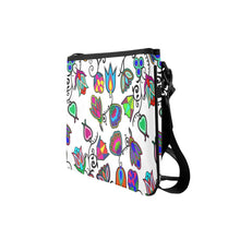 Load image into Gallery viewer, Indigenous Paisley - White Slim Clutch Bag (Model 1668) Slim Clutch Bags (1668) e-joyer 
