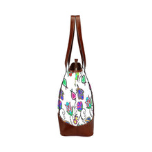 Load image into Gallery viewer, Indigenous Paisley - White Tote Handbag (Model 1642) Tote Handbags (1642) e-joyer 
