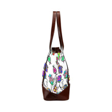 Load image into Gallery viewer, Indigenous Paisley - White Tote Handbag (Model 1642) Tote Handbags (1642) e-joyer 
