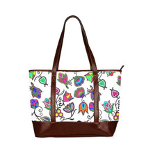 Load image into Gallery viewer, Indigenous Paisley - White Tote Handbag (Model 1642) Tote Handbags (1642) e-joyer 
