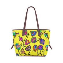 Load image into Gallery viewer, Indigenous Paisley - Yellow Clover Canvas Tote Bag (Model 1661) Clover Canvas Tote Bag (1661) e-joyer 
