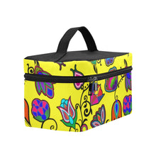 Load image into Gallery viewer, Indigenous Paisley Yellow Cosmetic Bag/Large (Model 1658) Cosmetic Bag e-joyer 
