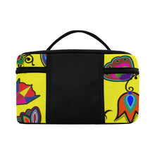 Load image into Gallery viewer, Indigenous Paisley Yellow Cosmetic Bag/Large (Model 1658) Cosmetic Bag e-joyer 
