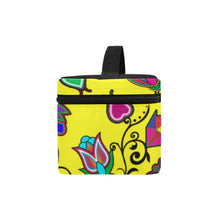 Load image into Gallery viewer, Indigenous Paisley Yellow Cosmetic Bag/Large (Model 1658) Cosmetic Bag e-joyer 
