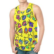 Load image into Gallery viewer, Indigenous Paisley Yellow New All Over Print Tank Top for Men (Model T46) New All Over Print Tank Top for Men (T46) e-joyer 
