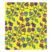 Load image into Gallery viewer, Indigenous Paisley - Yellow Quilt 70&quot;x80&quot; Quilt 70&quot;x80&quot; e-joyer 
