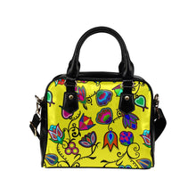 Load image into Gallery viewer, Indigenous Paisley - Yellow Shoulder Handbag (Model 1634) Shoulder Handbags (1634) e-joyer 
