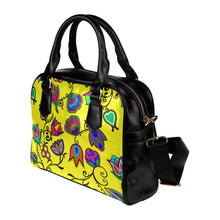 Load image into Gallery viewer, Indigenous Paisley - Yellow Shoulder Handbag (Model 1634) Shoulder Handbags (1634) e-joyer 
