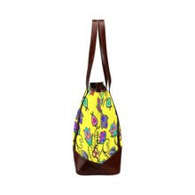 Load image into Gallery viewer, Indigenous Paisley - Yellow Tote Handbag (Model 1642) Tote Handbags (1642) e-joyer 
