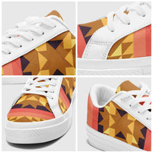 Load image into Gallery viewer, Infinite Sunset Aapisi Low Top Canvas Shoes White Sole aapisi Herman 
