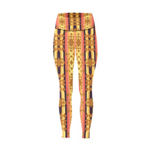 Load image into Gallery viewer, Infinite Sunset All Over Print High-Waisted Leggings (Model L36) High-Waisted Leggings (L36) e-joyer 
