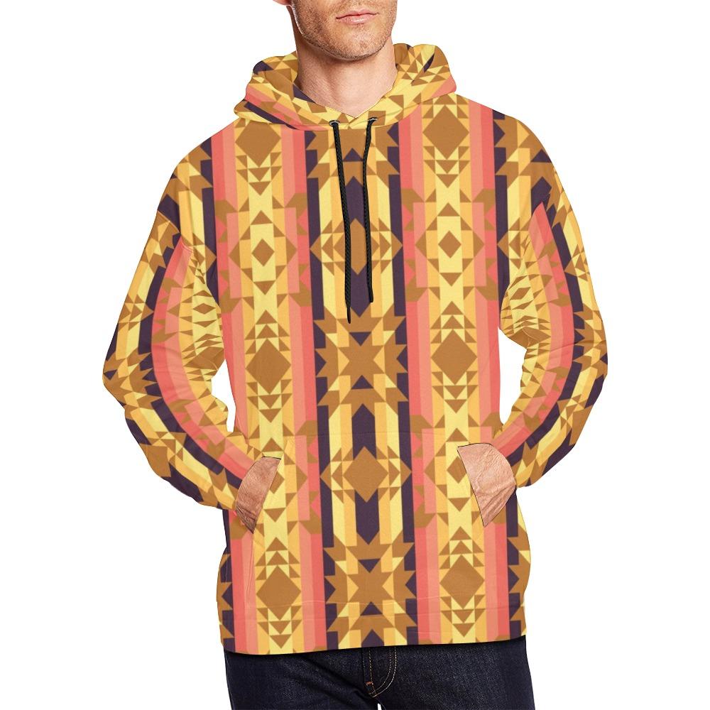 Infinite Sunset All Over Print Hoodie for Men (USA Size) (Model H13) All Over Print Hoodie for Men (H13) e-joyer 