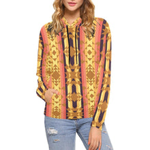 Load image into Gallery viewer, Infinite Sunset All Over Print Hoodie for Women (USA Size) (Model H13) All Over Print Hoodie for Women (H13) e-joyer 

