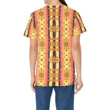 Load image into Gallery viewer, Infinite Sunset All Over Print Scrub Top Scrub Top e-joyer 
