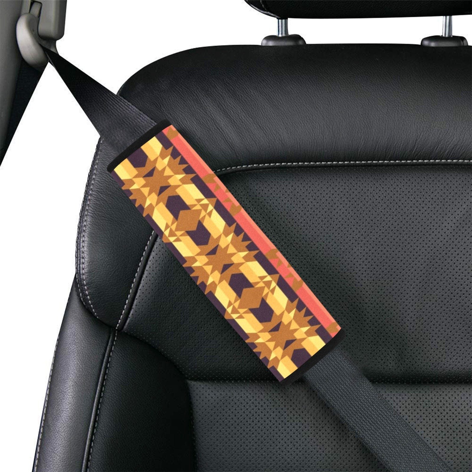 Infinite Sunset Car Seat Belt Cover 7''x12.6'' (Pack of 2) Car Seat Belt Cover 7x12.6 (Pack of 2) e-joyer 